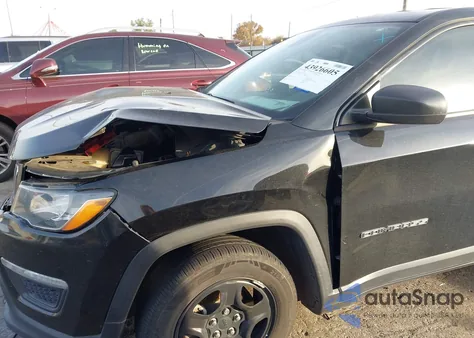 2020 Jeep Compass Sport Fwd z USA, uszkodzony, nr VIN 3C4NJCAB3LT101982